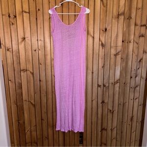 YFB Gauze Purple Maxi Dress